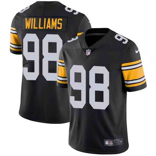 Nike Men & Women & Youth Steelers 98 Vince Williams Black NFL Vapor Untouchable Limited Jersey,We sell and wholesale Nike Men & Women & Youth Steelers 98 Vince Williams Black NFL Vapor Untouchable Limited Jersey on line form chian!